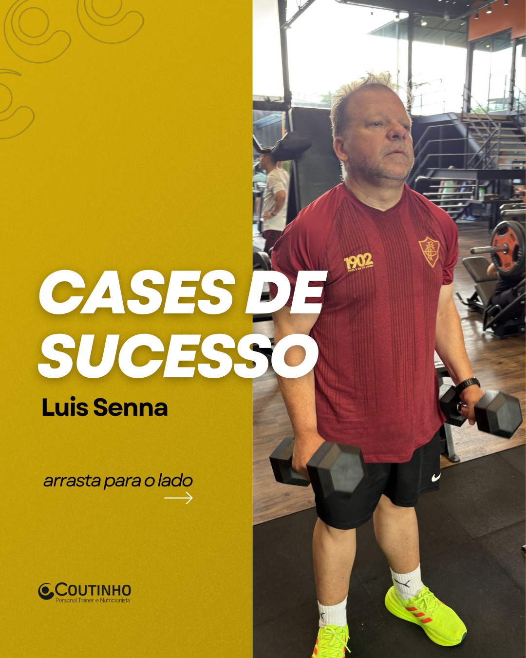 Caso de sucesso de Luis no Instagram
